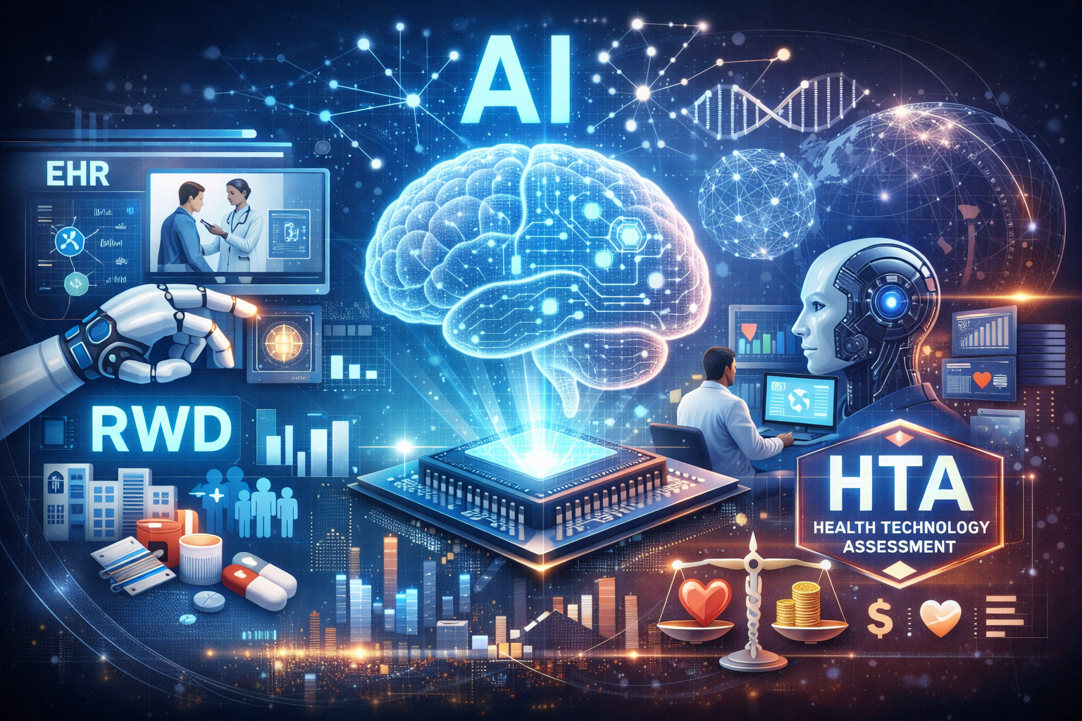 وقتی علم داده مسیر درمان را تغییر می‌دهد: نقش هوش مصنوعی و داده‌های دنیای واقعی در تصمیم‌سازی سلامت