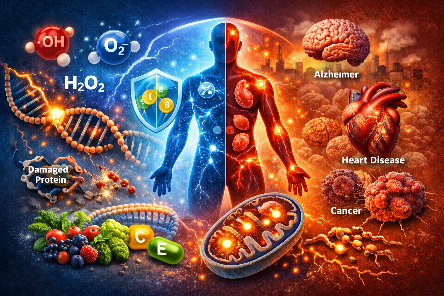 استرس اکسیداتیو یعنی چه و چرا پزشکان به آن اهمیت می‌دهند؟