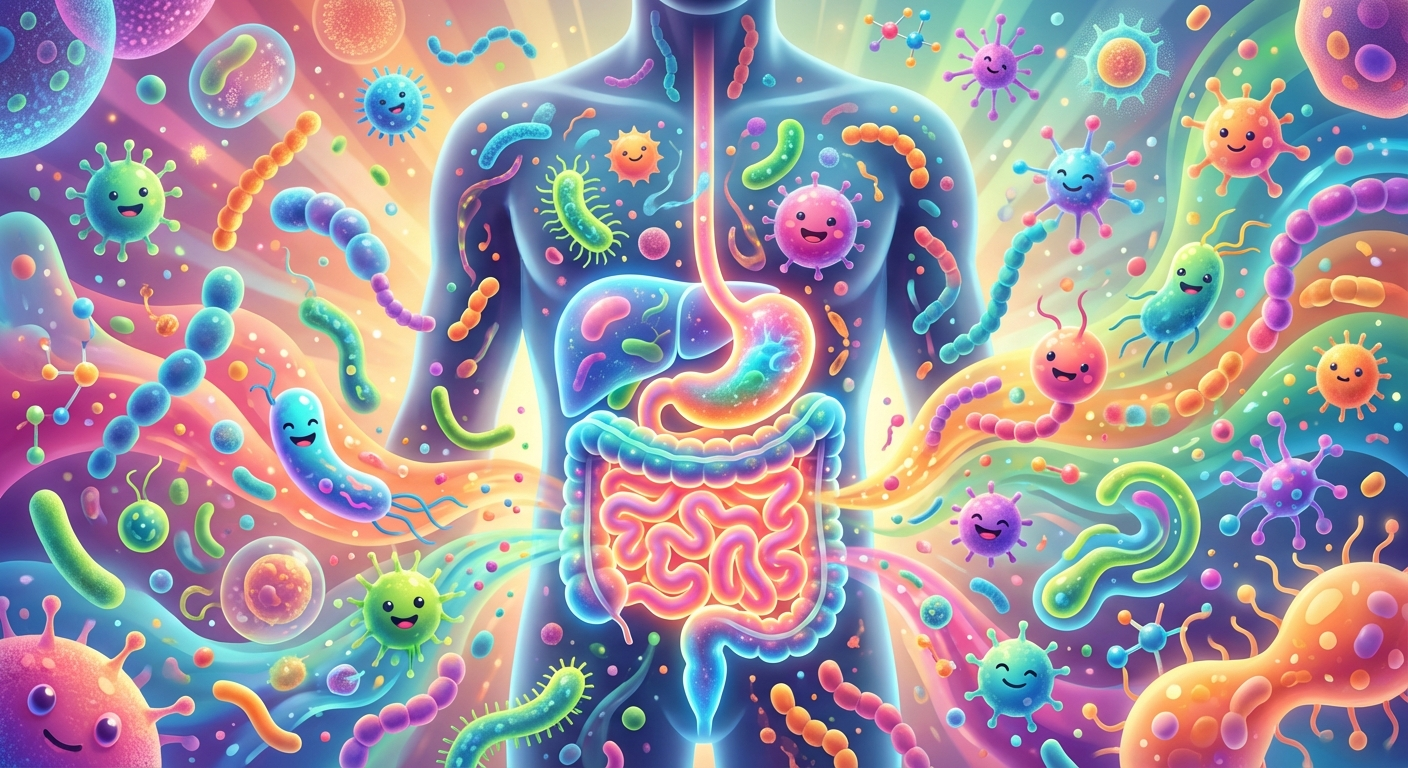 میکروبیوم روده چیست و چه نقشی در سلامت بدن دارد؟