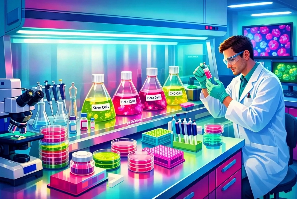 کِشت سلول چیست و چرا در پژوهش‌های علمی اهمیت دارد؟